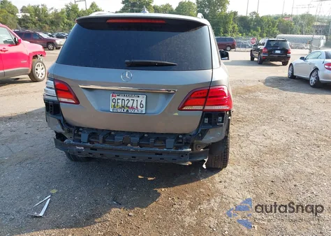 2016 Mercedes-Benz Gle 350 from USA, damaged, VIN 4JGDA5JB5GA678349